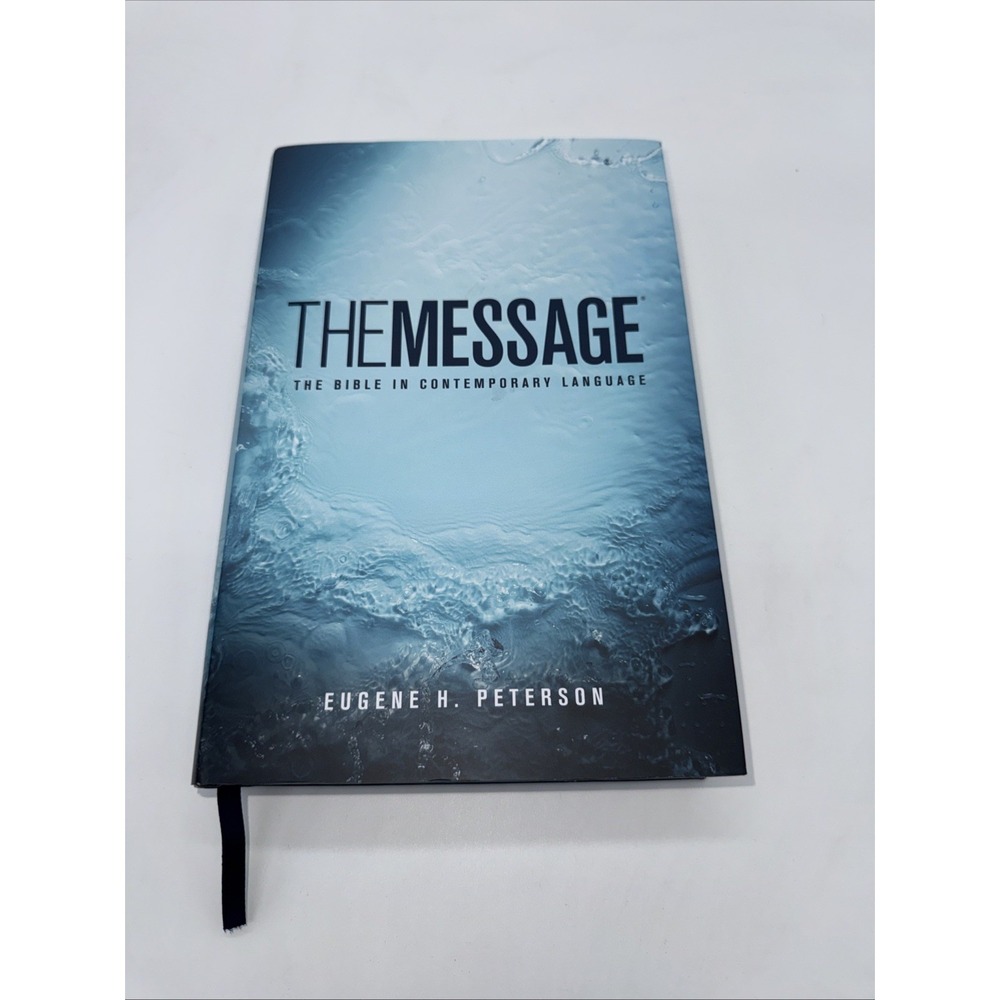 The Message The Bible in Contemporary Language by Eugene H. Peterson numbered ed